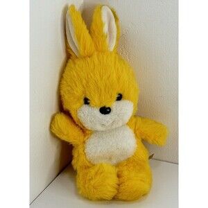 Vintage Rare France Ajena Bunny Rabbit Plush Toy 11”